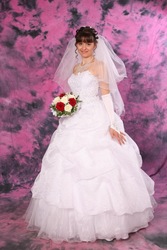 Продаю Свадебное платье в Астане