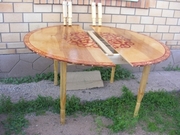 стол казахский круглый новый