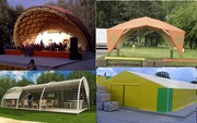 Domes-  Hangars- Pavilions. Design / Production / Sale