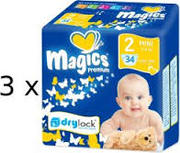 Продаём оптом из Польши детские подгузники Magics Premium