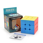 Профессиональный Кубик Рубика 3 на 3 MoYu Meilong в цветном пластике