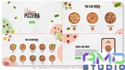 Создание рекламных видеороликов для пиццерии в Астане (FOOD_6)