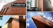 Панели из натурального дерева PRODEMA для отделки фасадов и интерьера